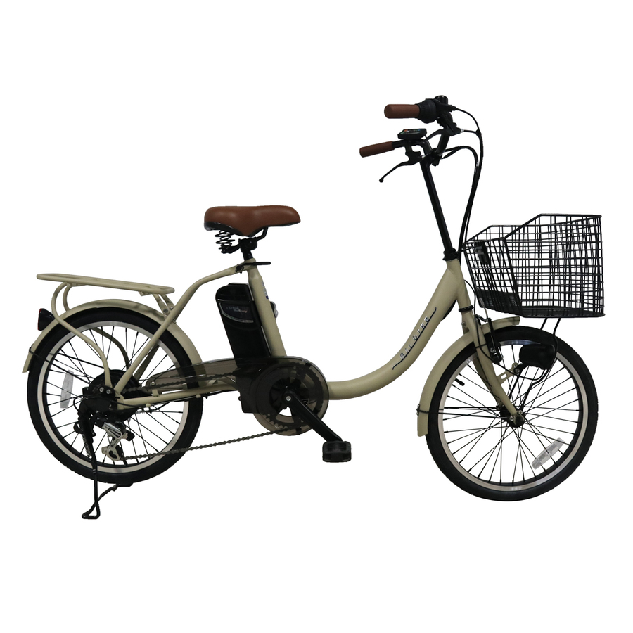 カギ有：配送・引き取りOK 展示品① 訳有 Santasan 電動アシスト自転車 207 ブルー （Santasan自転車館｜公式｜大阪｜高槻｜ 電動アシスト自転車｜北摂・京阪地域無料配送）